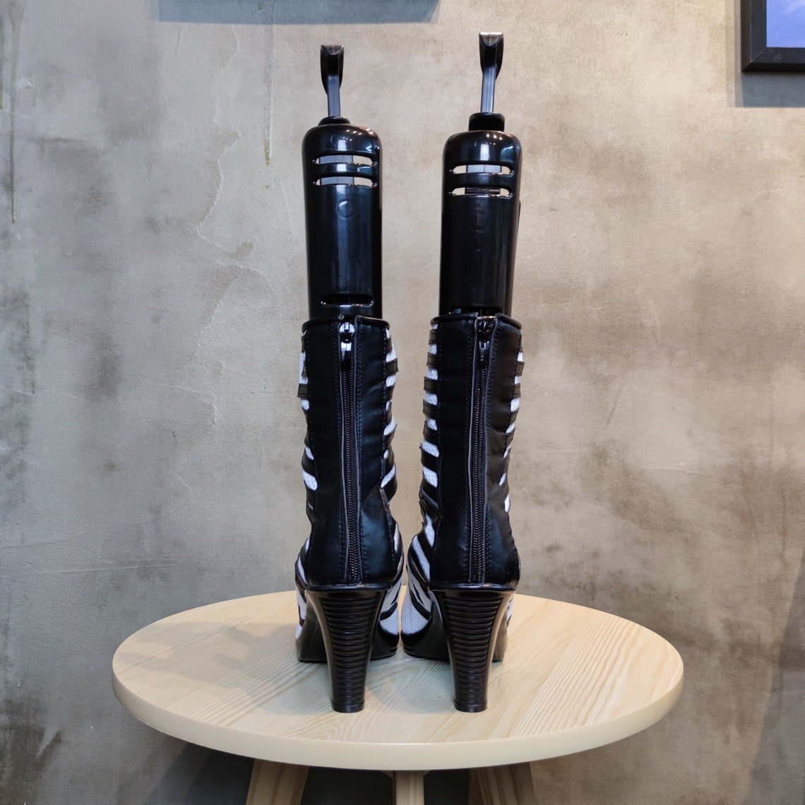 Harley Quinn Cosplay Shoes Birds of Prey Boots Custom Made Etsy