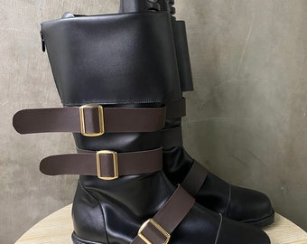 NieR Automata YoRHa No 9 Type S 9S Cosplay Shoes Men Boots