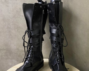 DMC5 Lady Cosplay Shoes Women Boots Custom Made