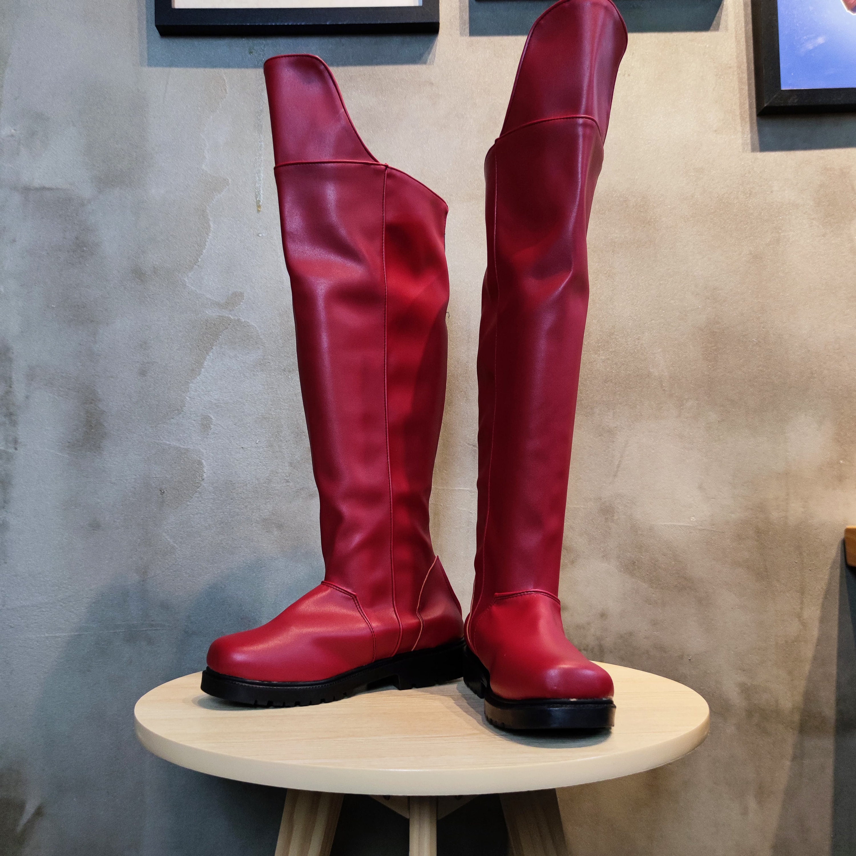 Supergirl Shoes Cosplay Kara Zor-el Boots Custom Made for | Etsy UK