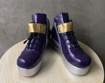 LOL KDA Evelynn Akali Kaisa Ahri Shoes Cosplay Women Shoes