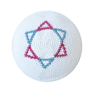 kippah, LGBT, transgender, knit, crochet, handmade