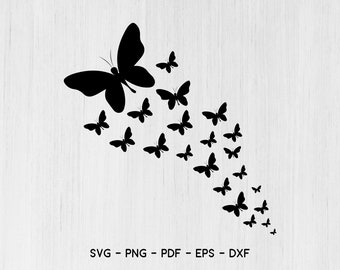 Download Red Butterfly Svg Etsy