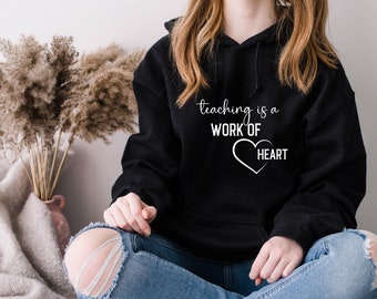 Teaching is a Work of Heart Svg, Cute Teacher Svg Files for Cricut, Teacher Life Svg , Teacher Gift Svg, Teacher Shirt Svg, Teacher Svg