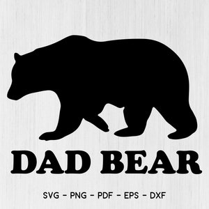 Papa Bear SVG, Daddy SVG, Dad To Be svg, Daddy Shirt Design, Bear Papa svg, Dad svg Sayings, Fathers Day svg, Cricut, Silhouette cut files