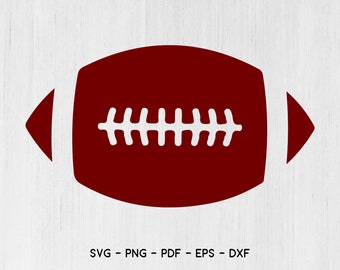 Football SVG, Football Silhouette, Football PNG, Football Cut Files, Svg Files, Cricut Files, Silhouette Files Football SVG,
