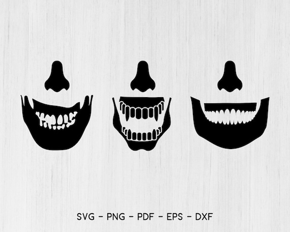 Download Skull Face Mask Desing Svg Funny Halloween Designs For Etsy