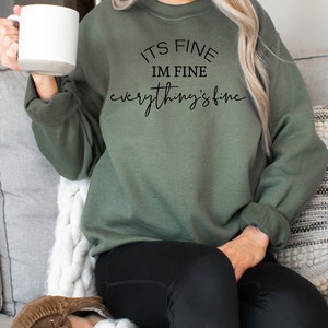 Det är bra, jag mår bra, allt är bra, SVG - Det är bra, SVG - Jag mår bra, SVG - Mamma, Svg - Karantän, Svg, Klippfil - Svg-filer för Cricut