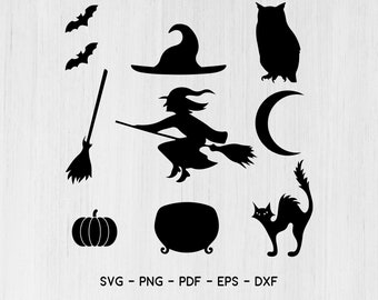 Halloween SVG,Halloween Witch svg,Halloween cat svg,Halloween Vector,Halloween Silhouette,halloween svg files,halloween svg png graphics