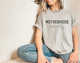 Motherhood University SVG, Motherhood university Sublimation Cut File, Motherhood svg, Mama Shirt Svg, Mom Life Svg, Motherhood Cricut