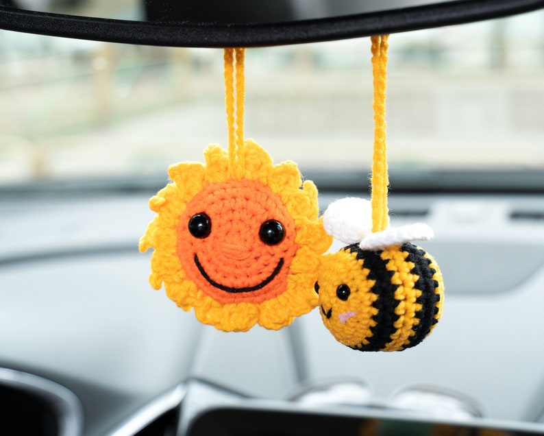 Cute Car Mirror Hanging Accessories for Women Teens Anime Etsy