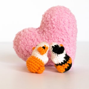 Mini Crochet Guinea Pig Dollhouse Miniatures, Micro Crochet Animal Hamster, Realistic Stuffed Animal