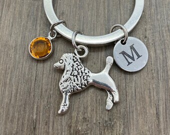 Dog Keychain ~ Puppy Keyring ~ Puddle Charm Keychain ~ Man's Best Friend Keychain ~ Puppy Charm ~ Dog Jewelry