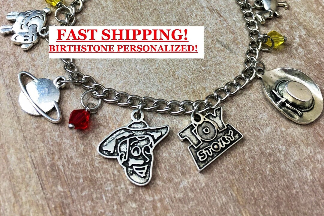TOY STORY Toy Story Bracelet Woody Bracelet Cartoon Etsy