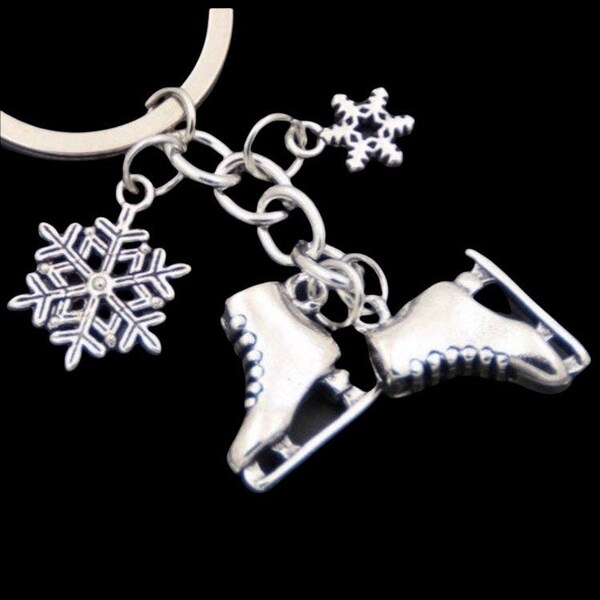 Ice Skate Charm Etsy