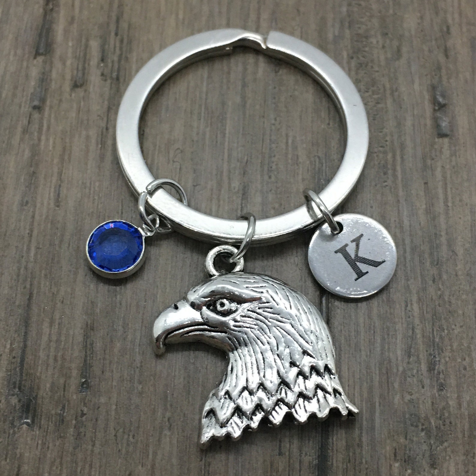 Eagle Keychain Flying Eagle Keyring American Eagle Gifts Etsy