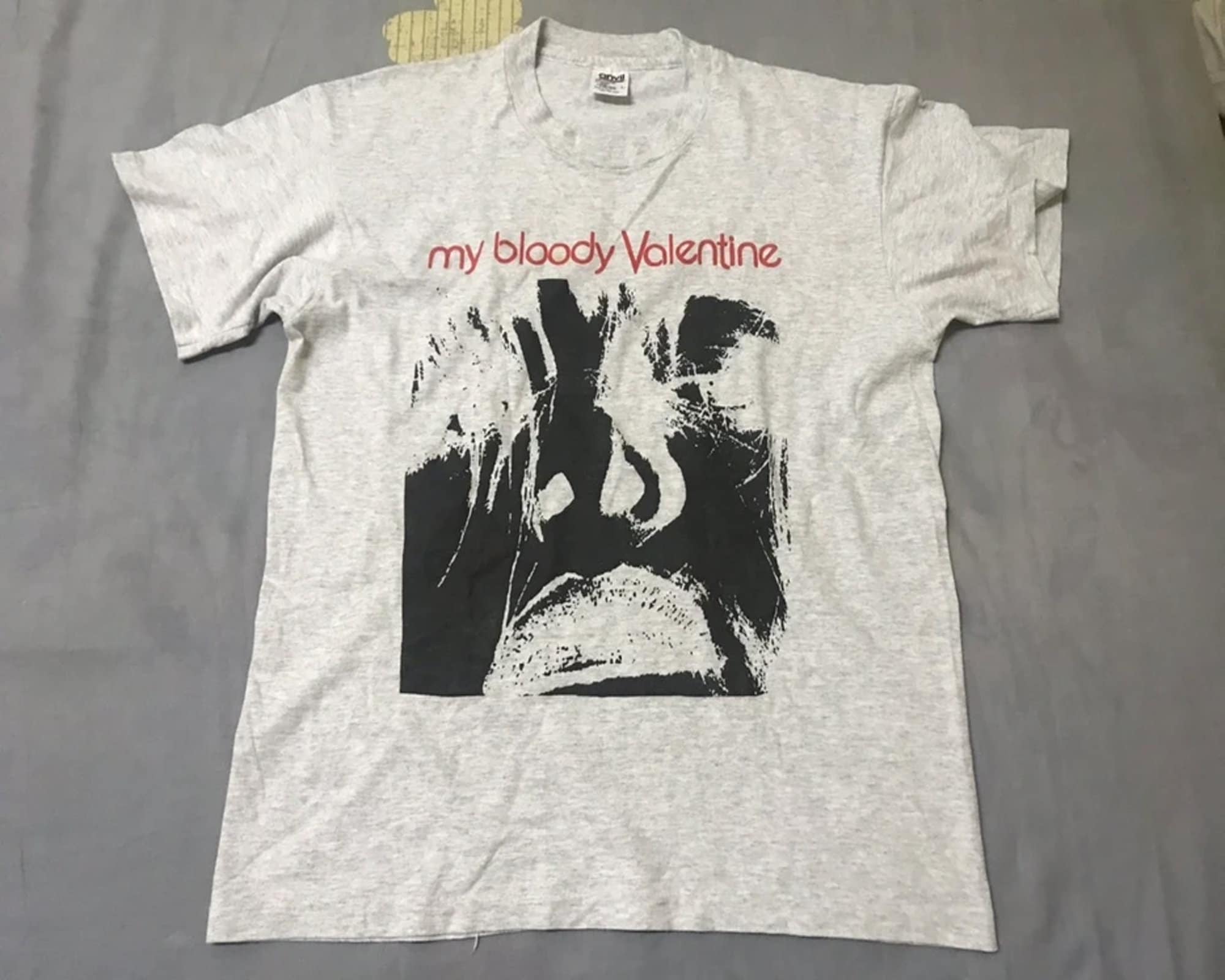 Discover my bloody valentine color ash , white Tshirt, my bloody valentine vintage