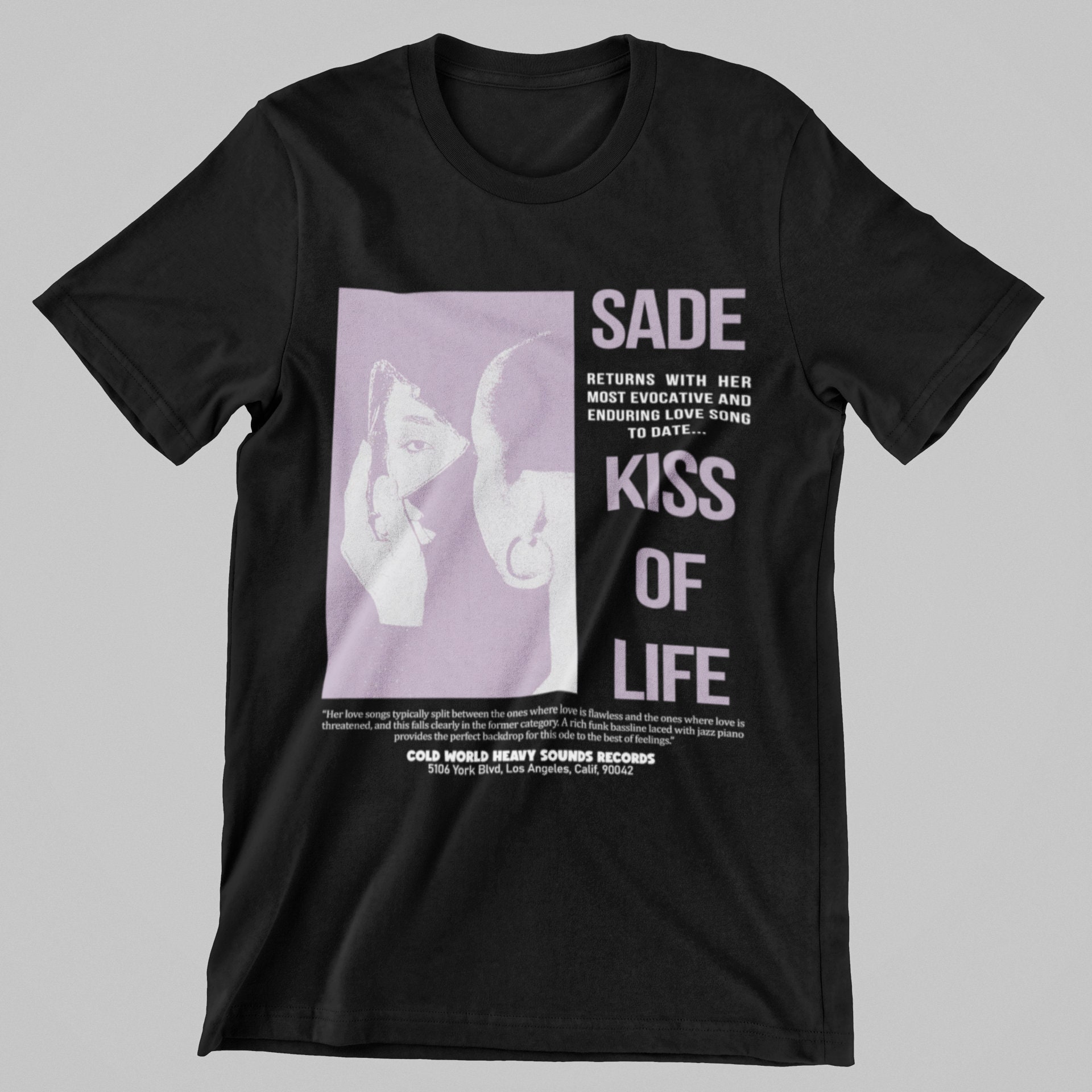 SADE kiss of life Tシャツ-