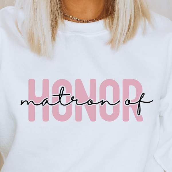 Matron Of Honor Svg, Bridal Svg, Wedding Svg, Bachelorette Party Svg, Png Cut File For Cricut - Commercial Use