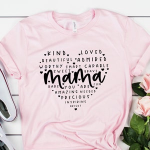 Mama Svg, Mom Svg, Mom Life Svg, Heart Svg, You are Svg, Mother’s day Svg, Mother Svg, Affirmations Svg, Mom Quote Svg, Clipart Cricut