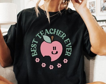 Best Teacher Ever Svg, Teacher Svg, Teacher Appreciation Svg, Teacher Quotes Svg, Teacher Shirt Svg, Gift For Teacher, Teacher Png Cut File