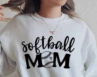 Softball Mom Svg, Softball Mama Svg, Softball Svg, Sports Mom Svg, Png Clipart Cut File For Cricut