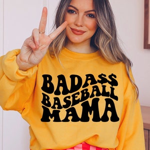 Baseball Mama Svg, Baseball Mom Svg, Wavy Text Svg, Trendy Baseball Svg, Baseball Quotes Svg, Baseball Mom Shirt Svg, Mama Svg Cut File