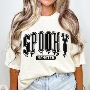 Spooky Momster Svg, Spooky Mom Svg, Halloween Svg, Momster Svg, Momster Drippy Svg, Halloween Mom Svg, Spooky Mama Svg, Momster Shirt Svg, Spooky Mom Png