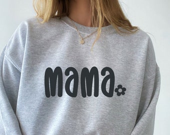 Mama Svg, Mom Svg, Mama Flower Svg, Mom Floral Svg, Mama Floral Svg, Mother Svg, Mother's Day Svg, Cute Mama Shirt Svg, Png Cut File