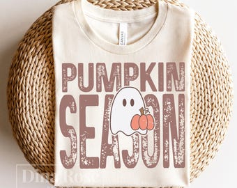 Pumpkin Season Png, Fall Png, Ghost Png, Pumpkin Png, Fall Season Png, Fall Vibes Png, Pumpkin Spice Png, Autumn Png, Halloween Png