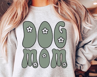 Hund Mama SVG, Hundemama, Mama der Hunde, Mama der Hunde, Hund Mama Leben, Retro Hund Mama Zitate, Hund Zitate, Hund