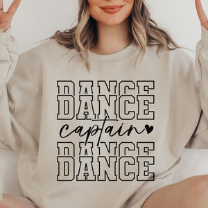 Dance Captain Svg, Dance Svg, Choreographer Svg, Dance Shirt Svg, Trendy Dance Svg, Dance Teacher Svg, Dance Coach Svg, Png Cut File