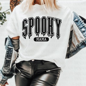 Spooky Mama Svg, Halloween Svg, Spooky Mom Svg, Halloween Mama Svg, Spooky Season Svg, Spooky Svg, Halloween Shirt Svg, Png Cut File