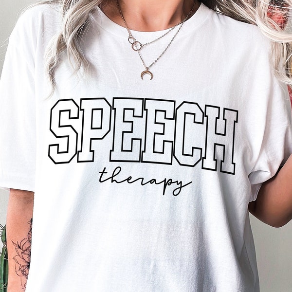 Speech Therapy Svg, Speech Shirt Svg, Speech Therapist Svg, SLP svg, Speech Language Pathologist Svg, Png Cut File For Cricut