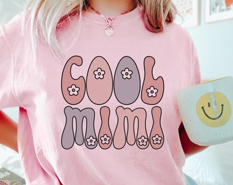 Cool Mimi Svg, Mimi Shirt Svg, Mimi Quotes Svg, Cool Grandma Svg, Grandma Shirt Svg, Mimi Floral Svg, Png Cut File For Cricut