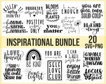 Download Inspirational Quotes Svg Etsy