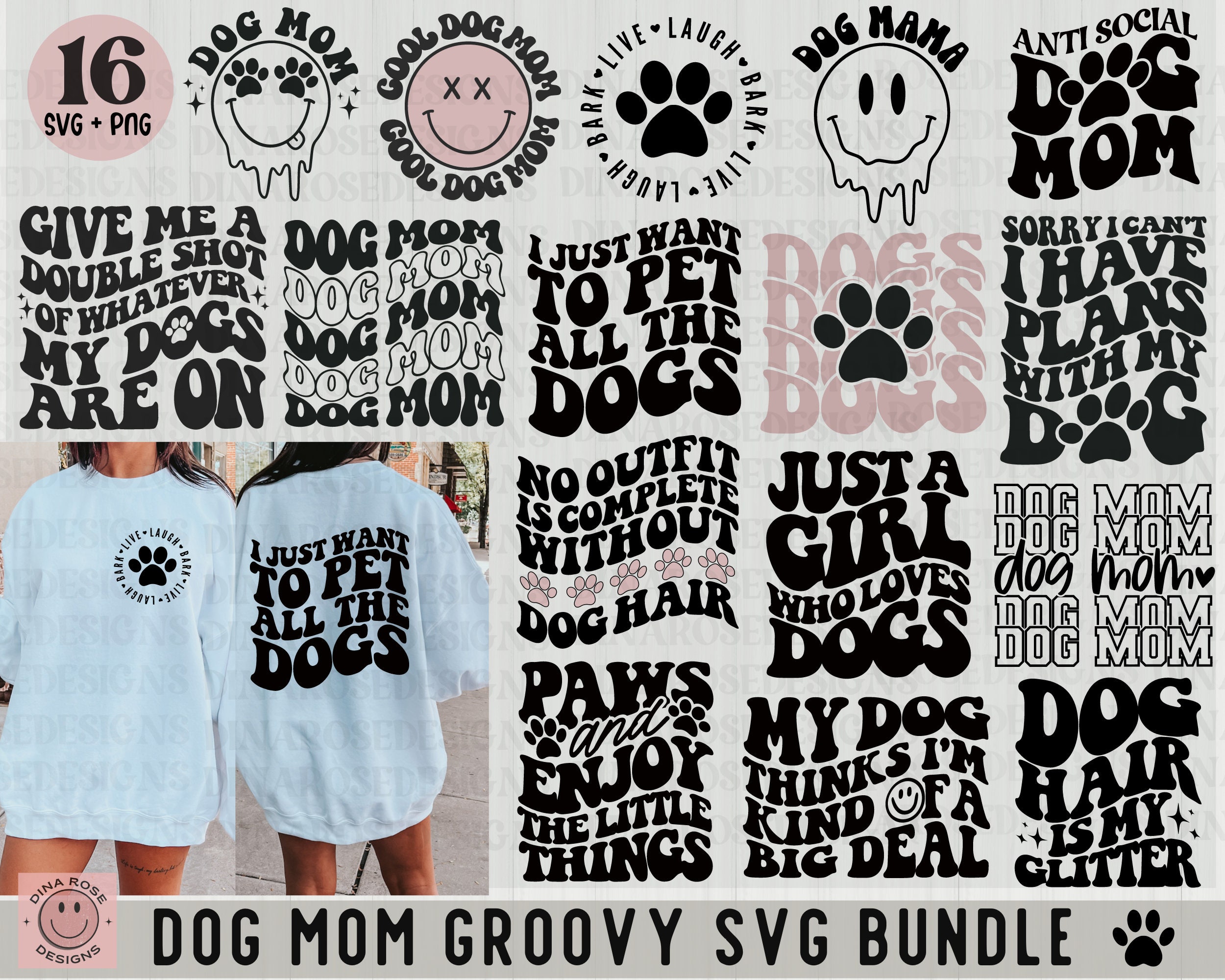 Dog Mom Svg Bundle Dog Mama Svg Bundle Retro Dog Mom Svg - Etsy UK