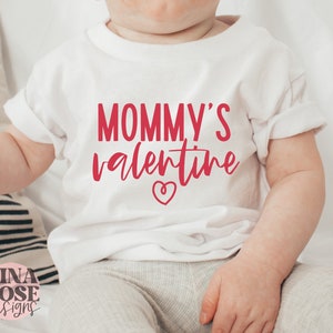 Mommy&#39;s Valentine Svg, Mama&#39;s Valentine Svg, Baby Valentine Svg, Baby Valentines Day Svg, Mom Valentine Svg, Png Cut File Cricut