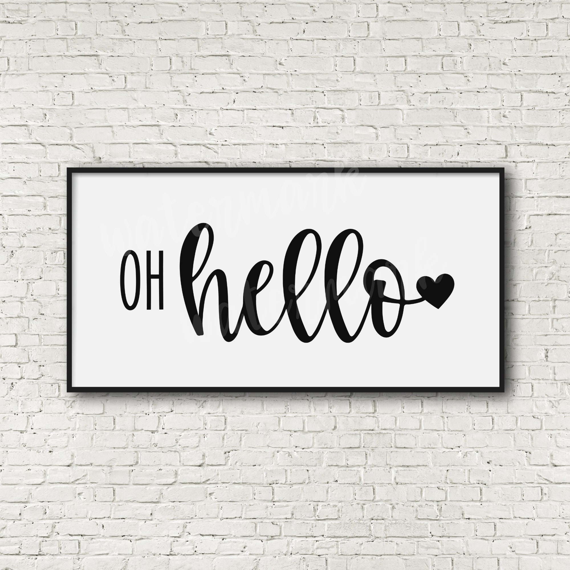Oh Hello Svg Hello Sign Svg Home Sign Svg Welcome Svg - Etsy 日本