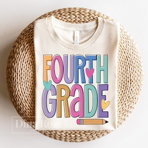 Cuarto Grado Svg, Maestro Svg, Regreso a Clases Svg, Maestro de Cuarto Grado Svg, Maestro de Cuarto Grado Svg, Primer Día de Clases Svg PNG Archivo Cortado