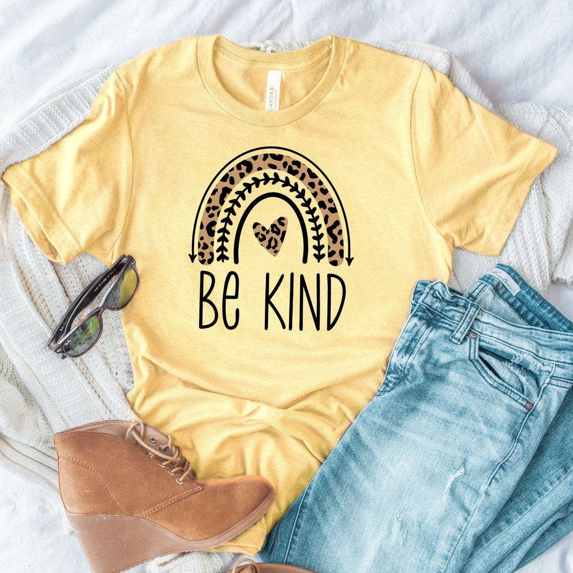 Download Rainbow Leopard Svg Rainbow Svg Be Kind Svg Leopard Print ...