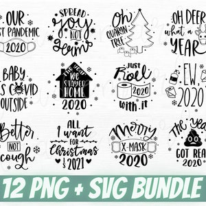 Christmas Ornament SVG Bundle, 2020 Ornaments SVG bundle, Christmas 2020 SVG Bundle, Christmas Svg Bundle File For Cricut, Digital download