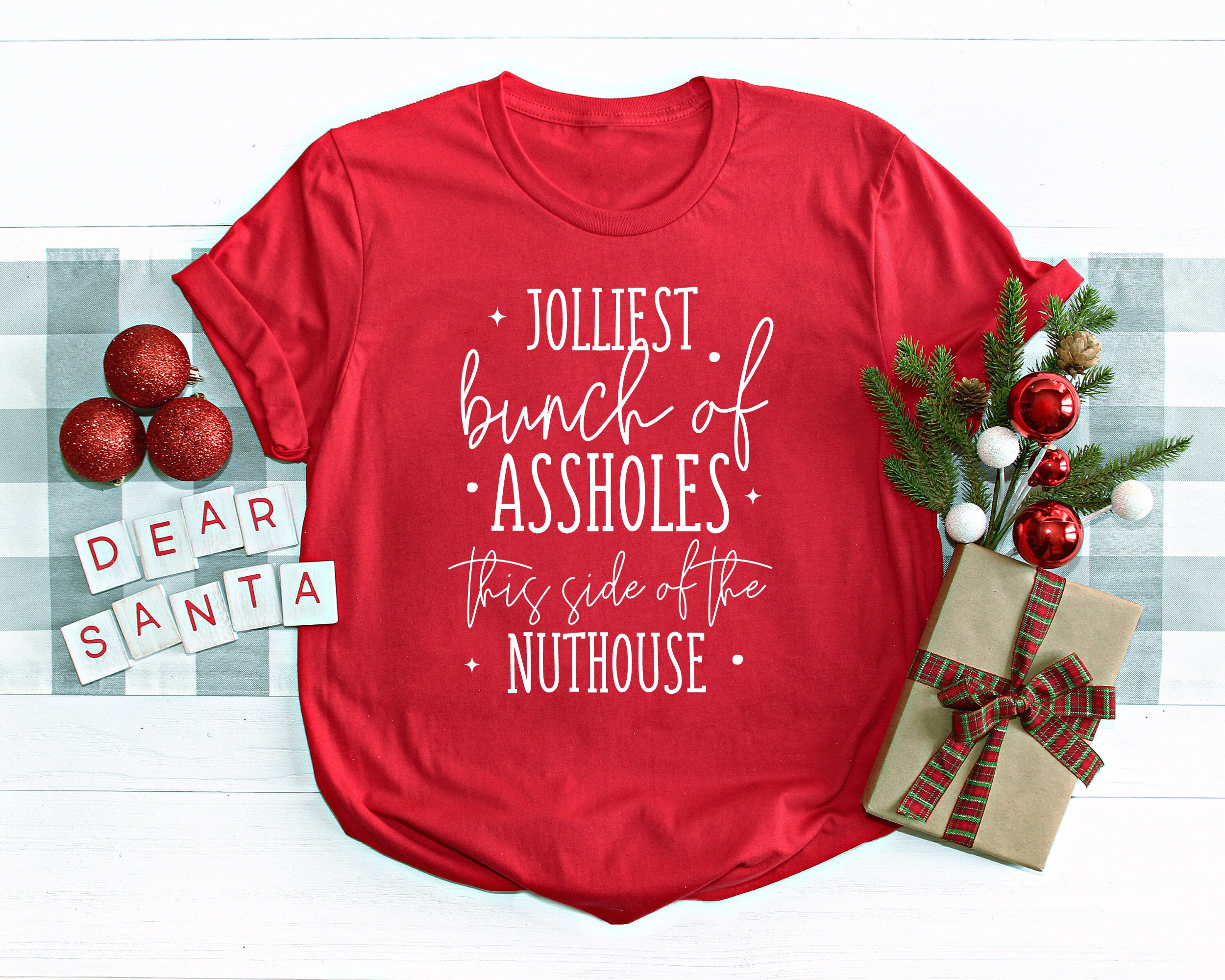Jolliest Bunch of A Holes This Side of the Nuthouse Svg, Jolliest Bunch ...