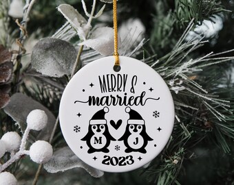 First Christmas Married Svg Bundle, First Christmas as Mr and Mrs