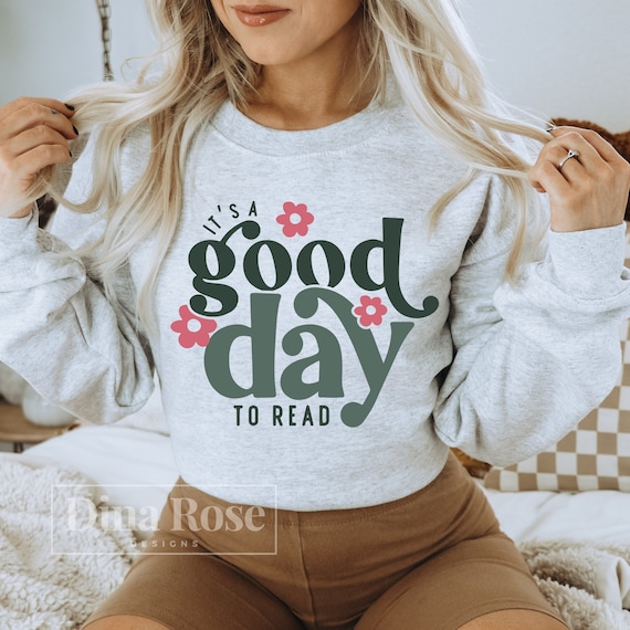 It's A Good Day To Read Svg, Reading Svg, Books Svg, Books Lover Svg, Bookish Svg, Reader Svg, Book Quotes Svg, Png Cut File