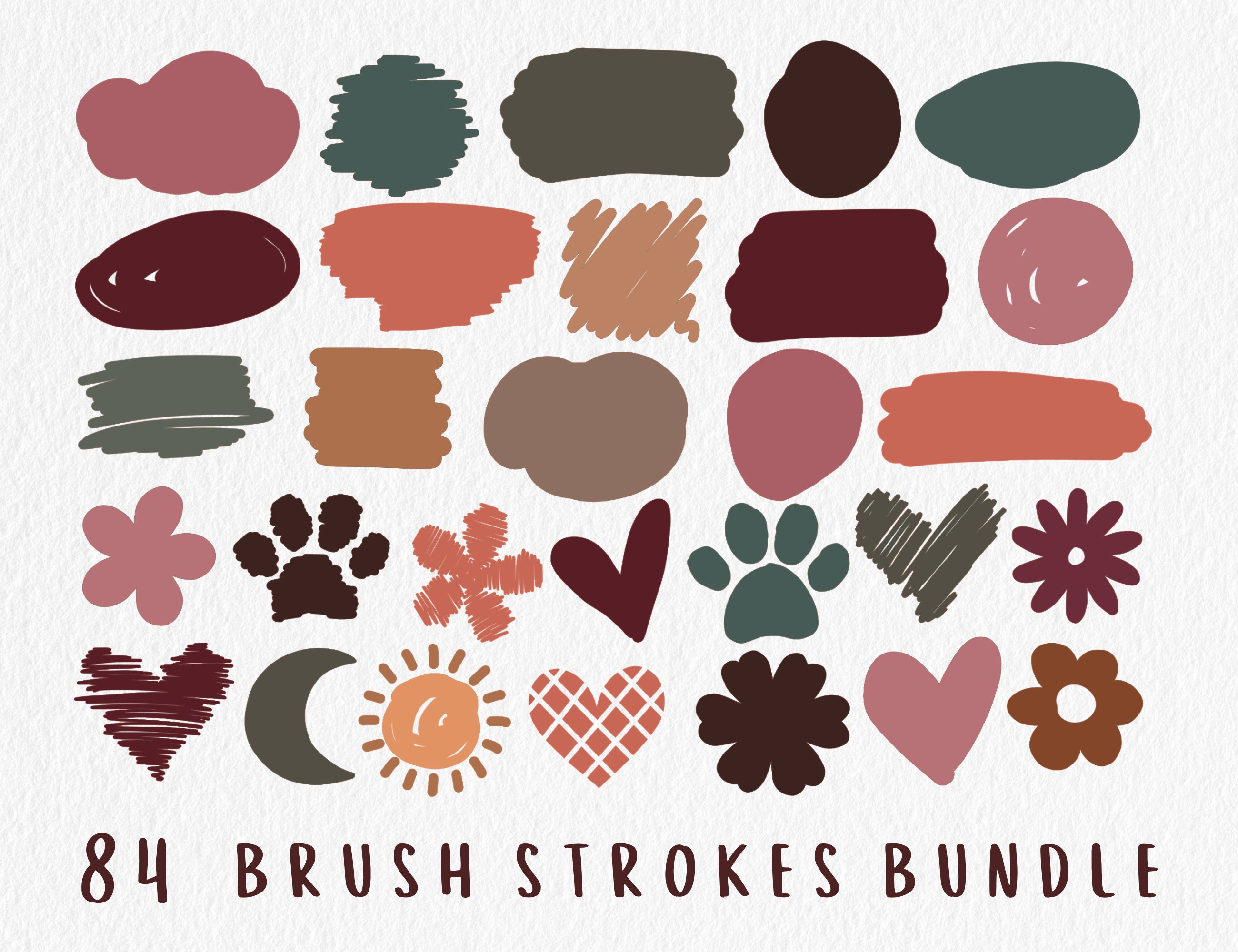 Download Brush Stroke Svg Bundle 84 Paint Brush Strokes Svg ...
