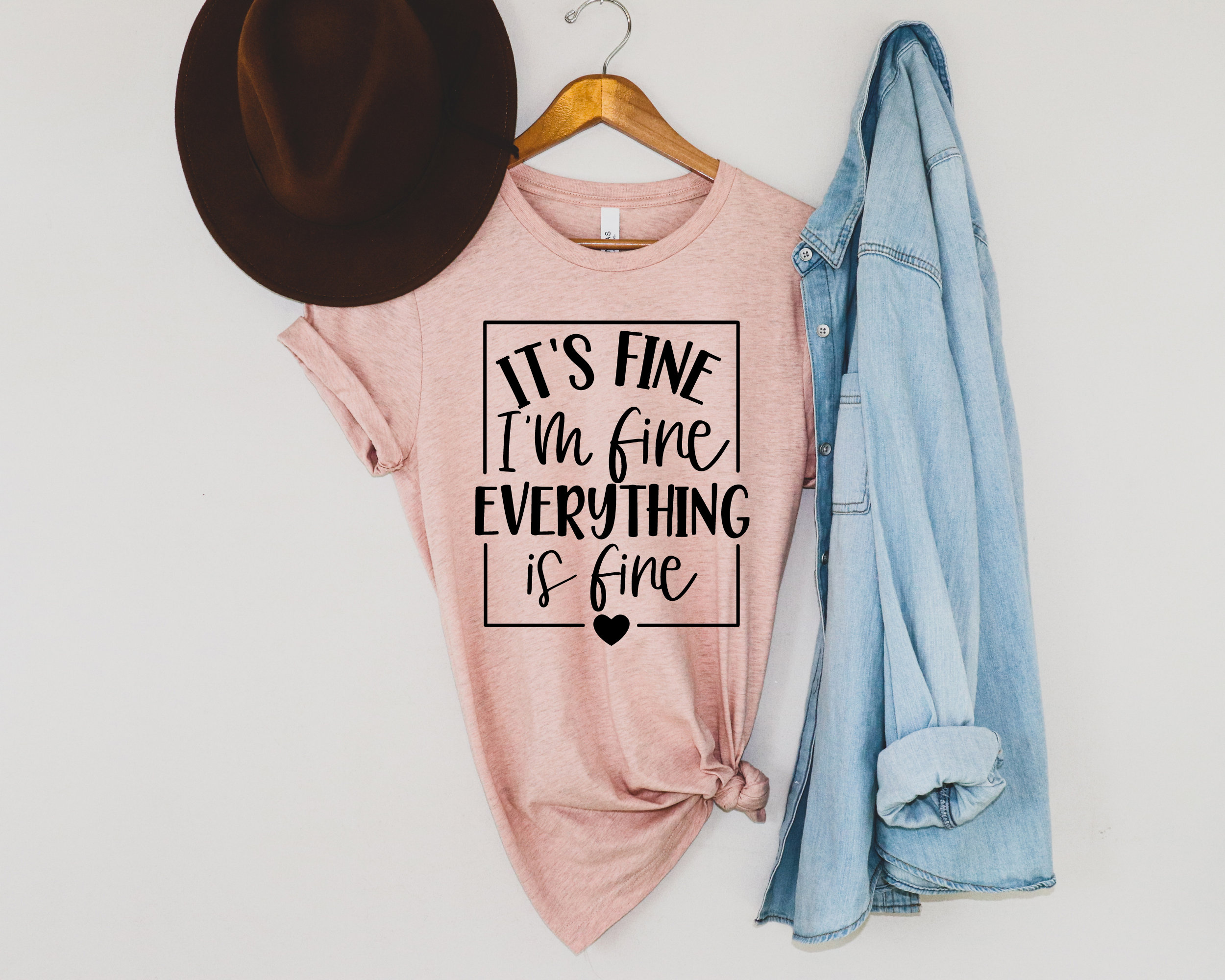It's Fine I'm Fine Everything is Fine Svg Sarcastic - Etsy Canada