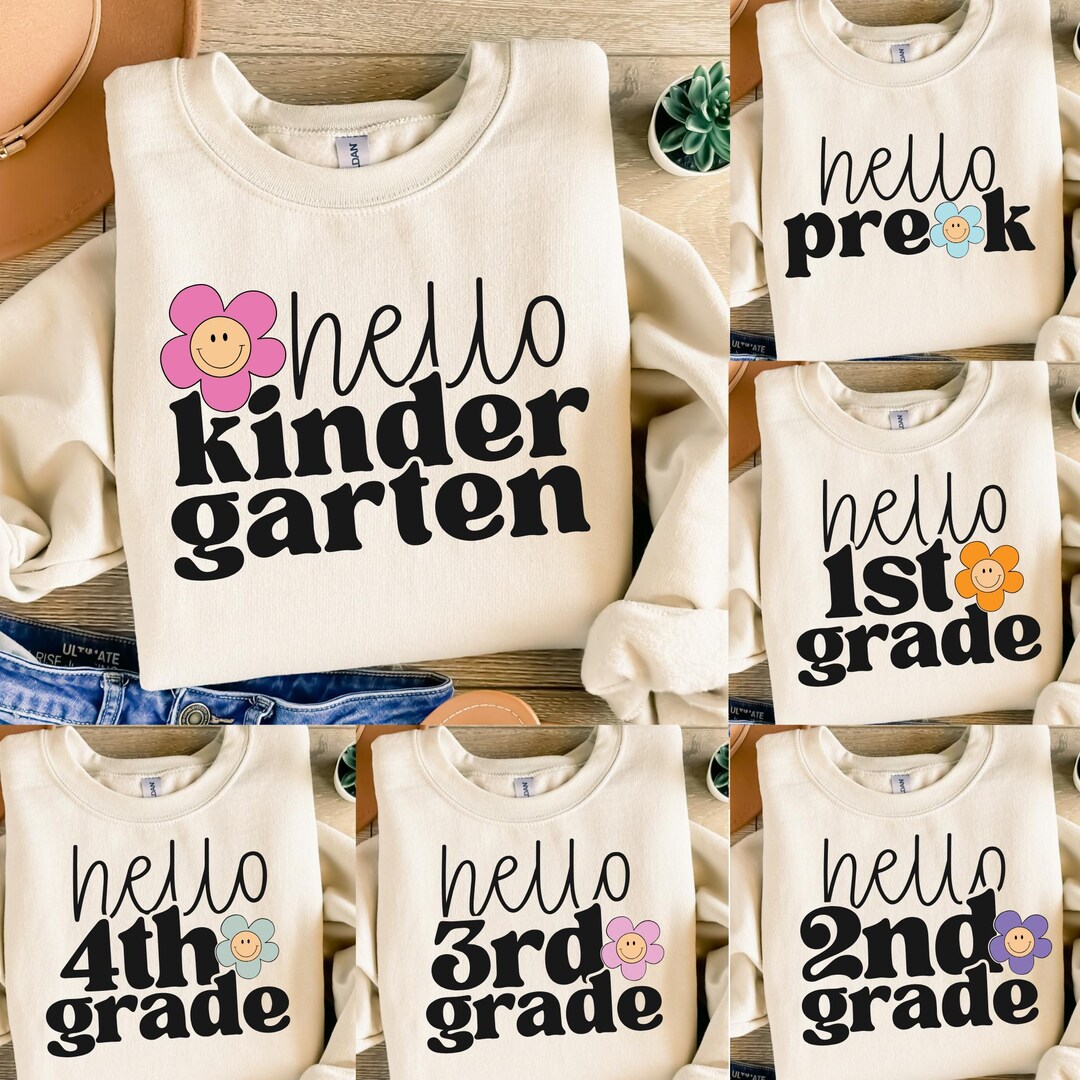 Back to School Svg Png Bundle, Floral Teacher Svg, First Day of School ...