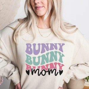 Bunny Mom Svg, Bunny Mama Svg, Easter Svg, Easter Mom Svg, Easter Mama Svg, Bunny Easter Svg Cut File