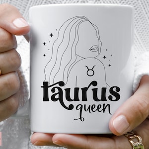 Taurus Queen Svg, Taurus Svg, Taurus Shirt Svg, Zodiac Svg, Zodiac Sign Svg, Taurus Quotes Svg, Horoscope Svg, Astrology Svg, Png Cut File